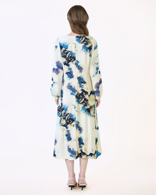 SIXDO G-Blue Woven Loose Dress
